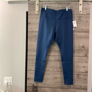 Z by Zella "Blue Insignia" (dark teal) color leggings - BRAND NEW WITH TAGS, XL